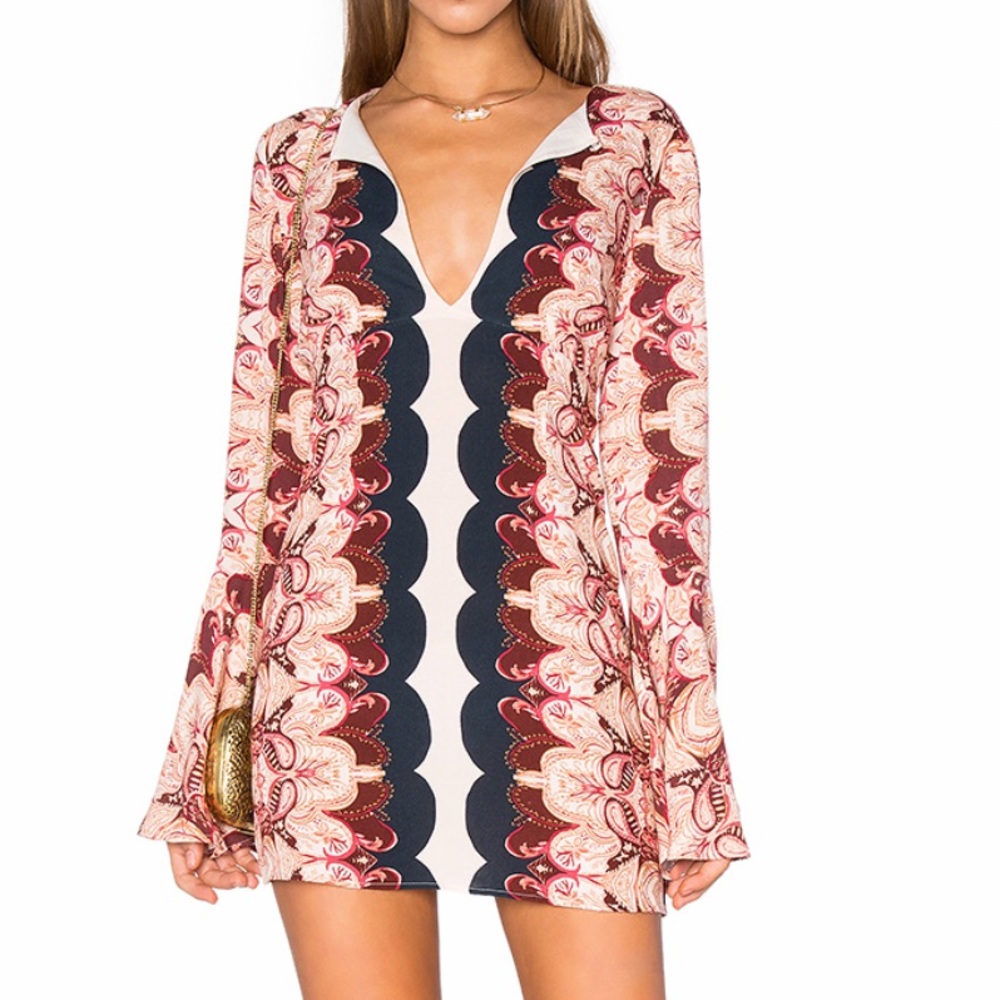 Free People Ossie Vibes Printed Tunic